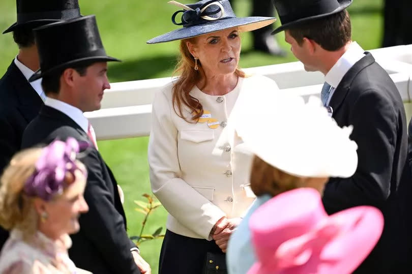 Sarah Ferguson, Duchess of York at Ascot