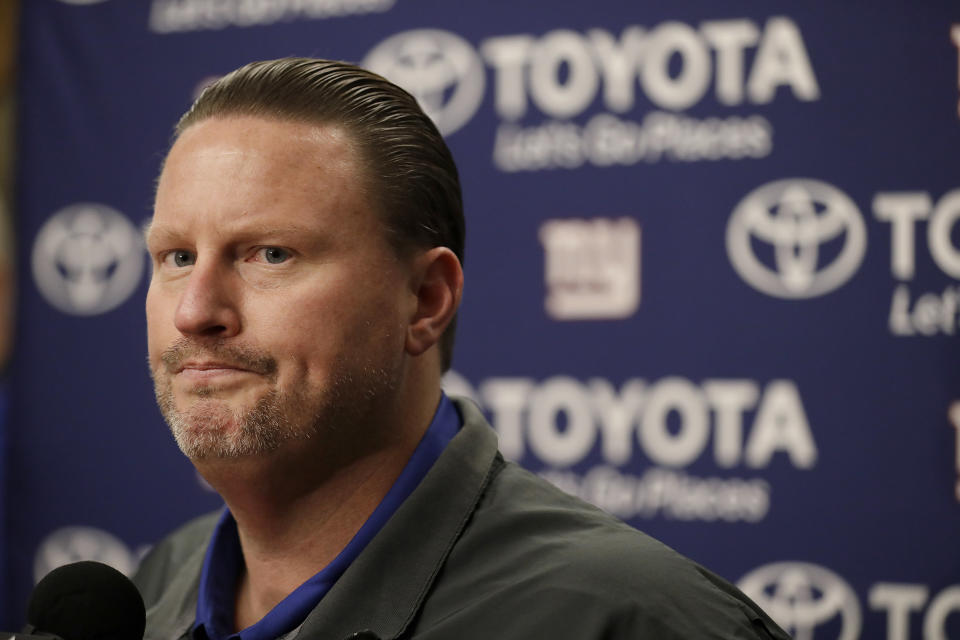 The New York Giants fired coach Ben McAdoo after a 2-10 start. (AP)