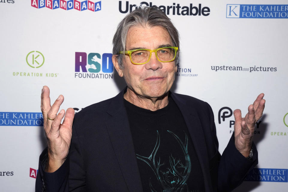 File - Director Stephen Gyllenhaal attends the premiere of "Uncharitable" on Sept. 21, 2023, in New York. The new documentary from Gyllenhaal, puts the long-running debate in the nonprofit sector over the role of overhead back in the spotlight. (Photo by Charles Sykes/Invision/AP, File)