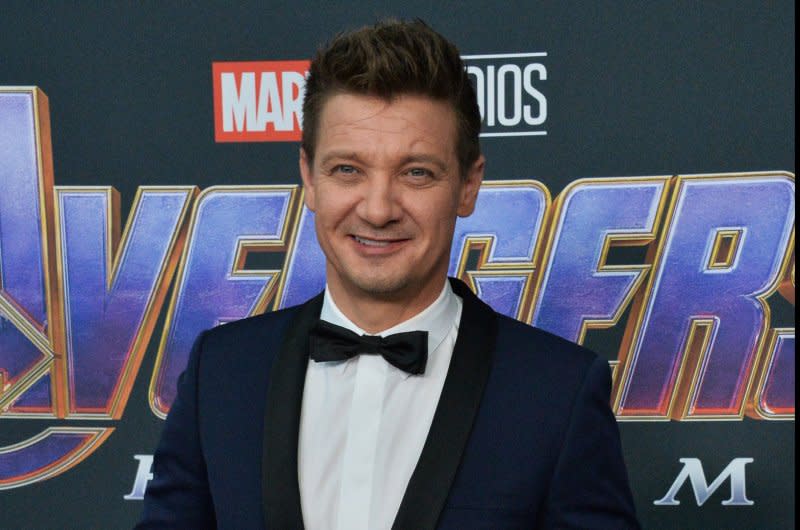 Jeremy Renner attends the Los Angeles premiere of "Avengers: Endgame" in 2019. File Photo by Jim Ruymen/UPI