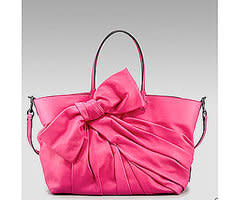 Valentino Nappa Bow Tote