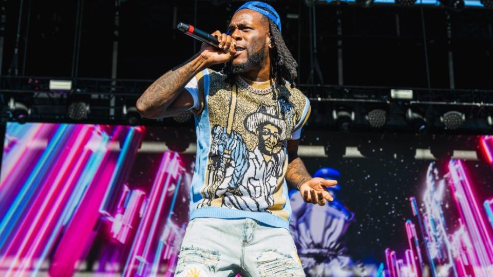 Burna Boy at Governors Ball 2021 photo gallery