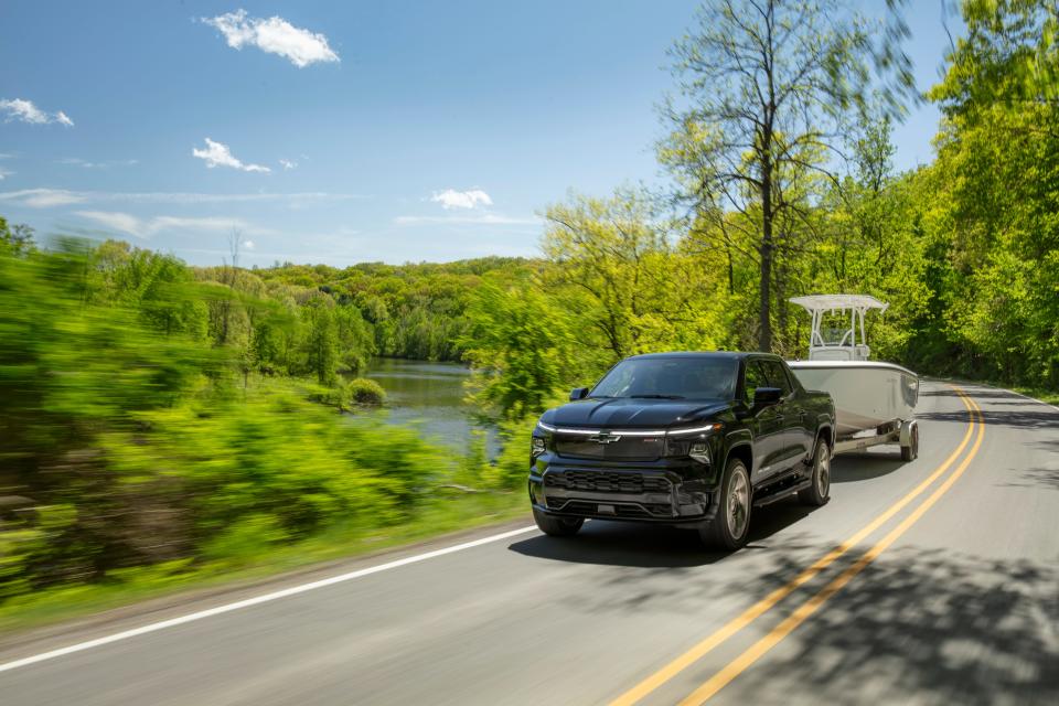 The 2024 Chevrolet Silverado EV RST