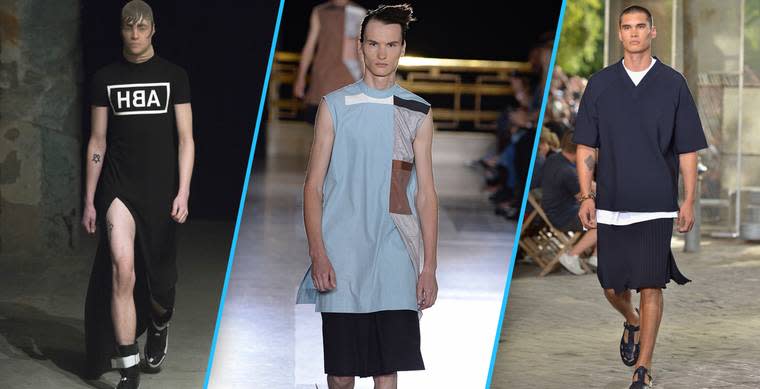 Sorry Not Sorry, but Fashion Won't Be Truly Genderless Until More Men Wear Skirts