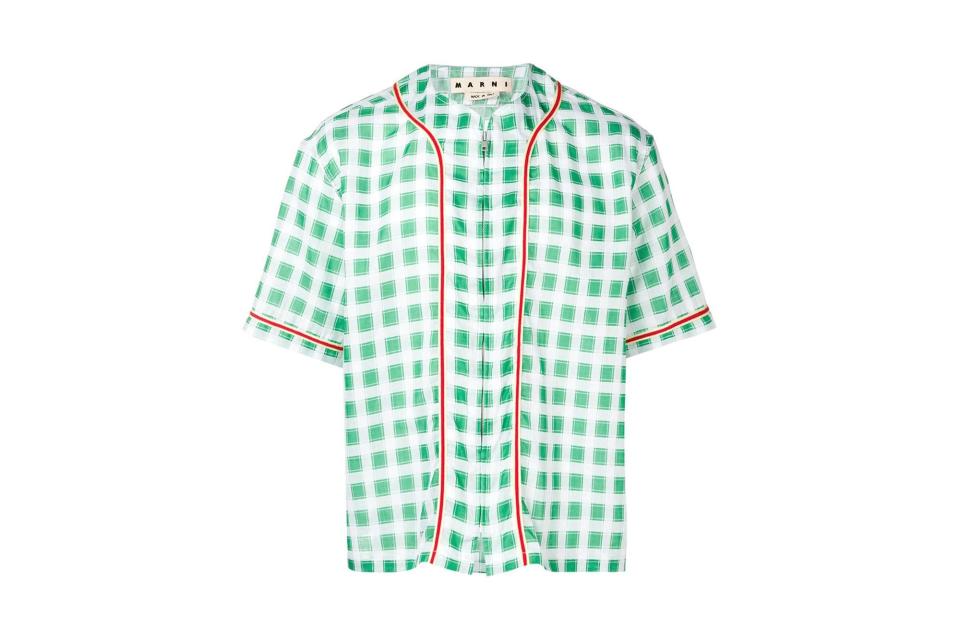 Marni check print shirt (was $650, 40% off)