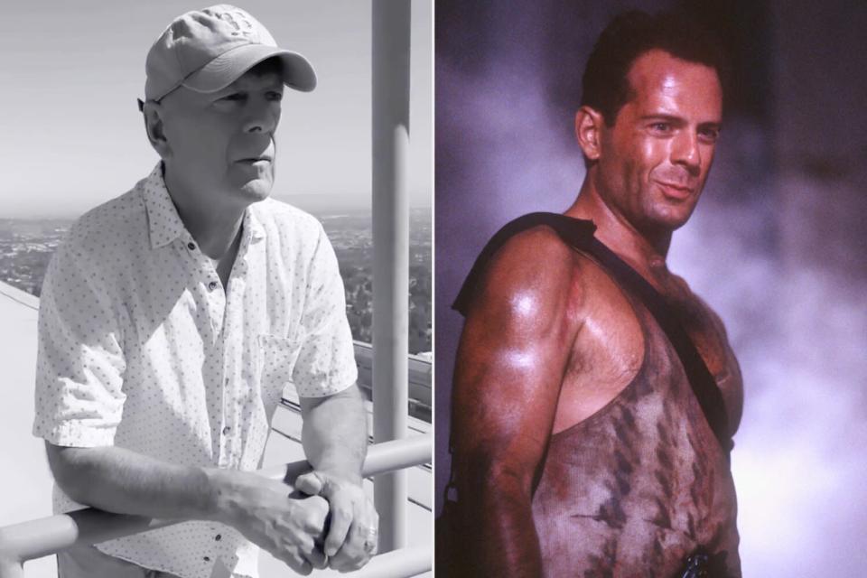 Yippee Ki Yay! Bruce Willis Revisits Die Hard's Nakatomi Plaza 34 Years Later. https://www.instagram.com/p/CgDlsmAj4Wv/ . Editorial use only. No book cover usage. Mandatory Credit: Photo by Moviestore/Shutterstock (5695281d) Bruce Willis Die Hard - 1988