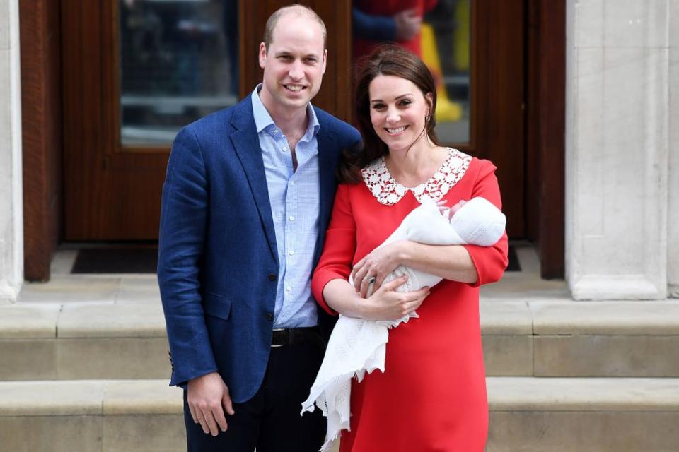 Prince William, Kate Middleton and Prince Louis | Samir Hussein/WireImage