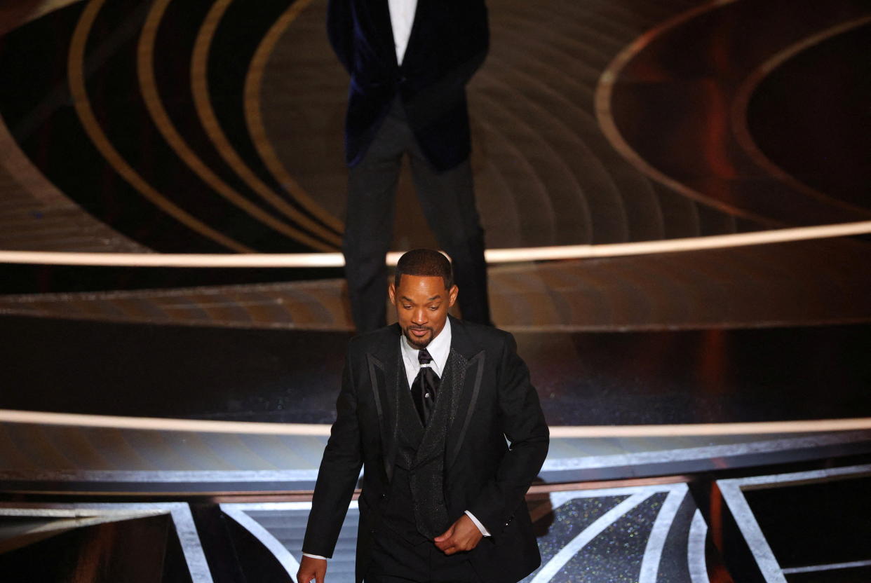 Will Smith's Oscars slap sparked considerable internet discourse. (Photo:REUTERS/Brian Snyder)