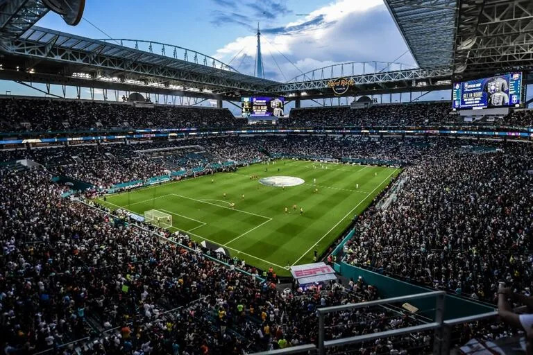 El Hard Rock Stadium de Miami, Florida, albergará dos partidos de la etapa de grupos y la final