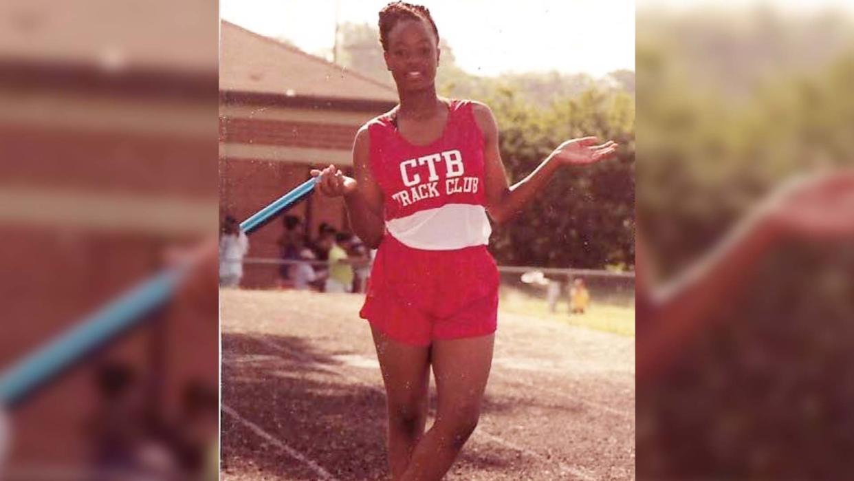 Marvelyn Brown in high school. She was diagnosed with HIV at 19 years old. (Photo courtesy of Marvelyn Brown)