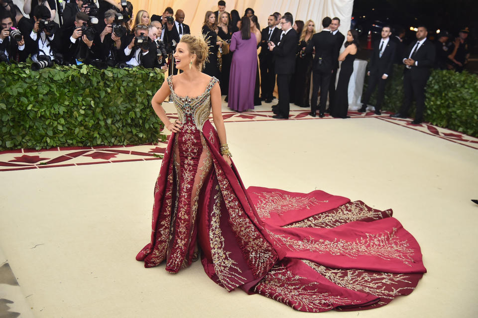 Blake Lively in Versace