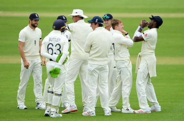 England players have been staying at Hampshire's ground 