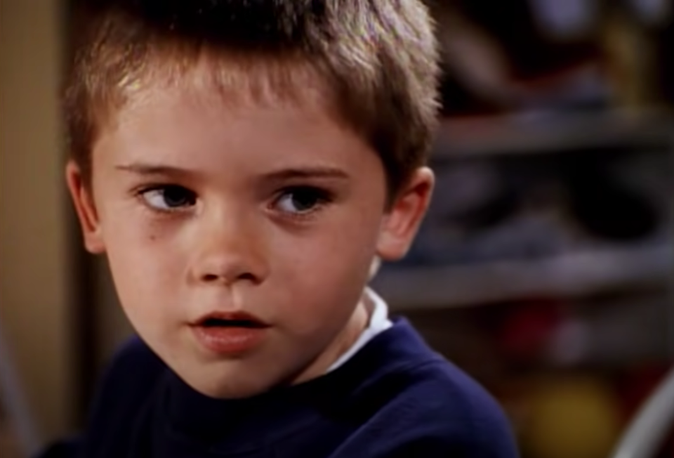Jake Lloyd was just seven when he starred in Jingle All the Way. Source: YouTube/20th Century Fox