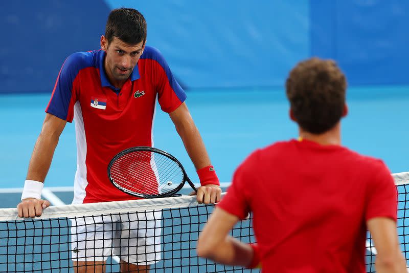 Tennis - Men's Singles - Bronze medal match