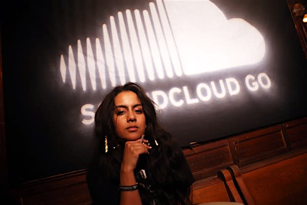 NEW YORK, NY - MARCH 31:  Bibi Bourelly attends the SoundCloud Go Launch event at Flash Factory on March 31, 2016 in New York City.  (Photo by Johnny Nunez/WireImage)