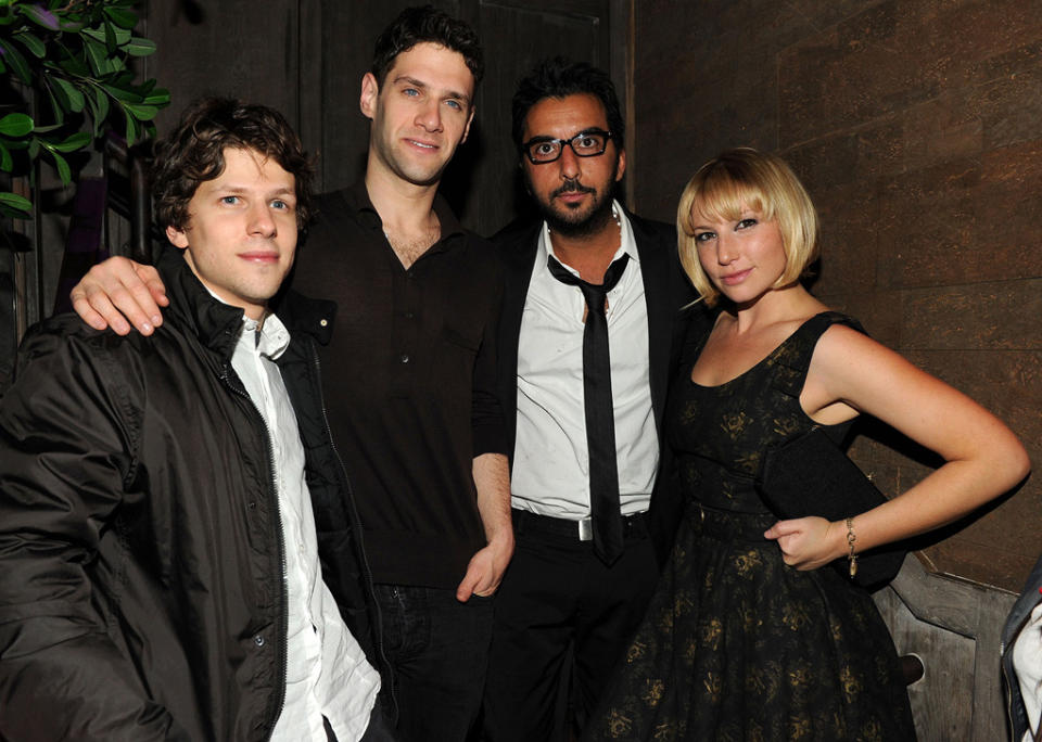 Holy Rollers NY Premiere 2010 Jesse Eisenberg Justin Bartha Danny Abeckaser Ari Graynor