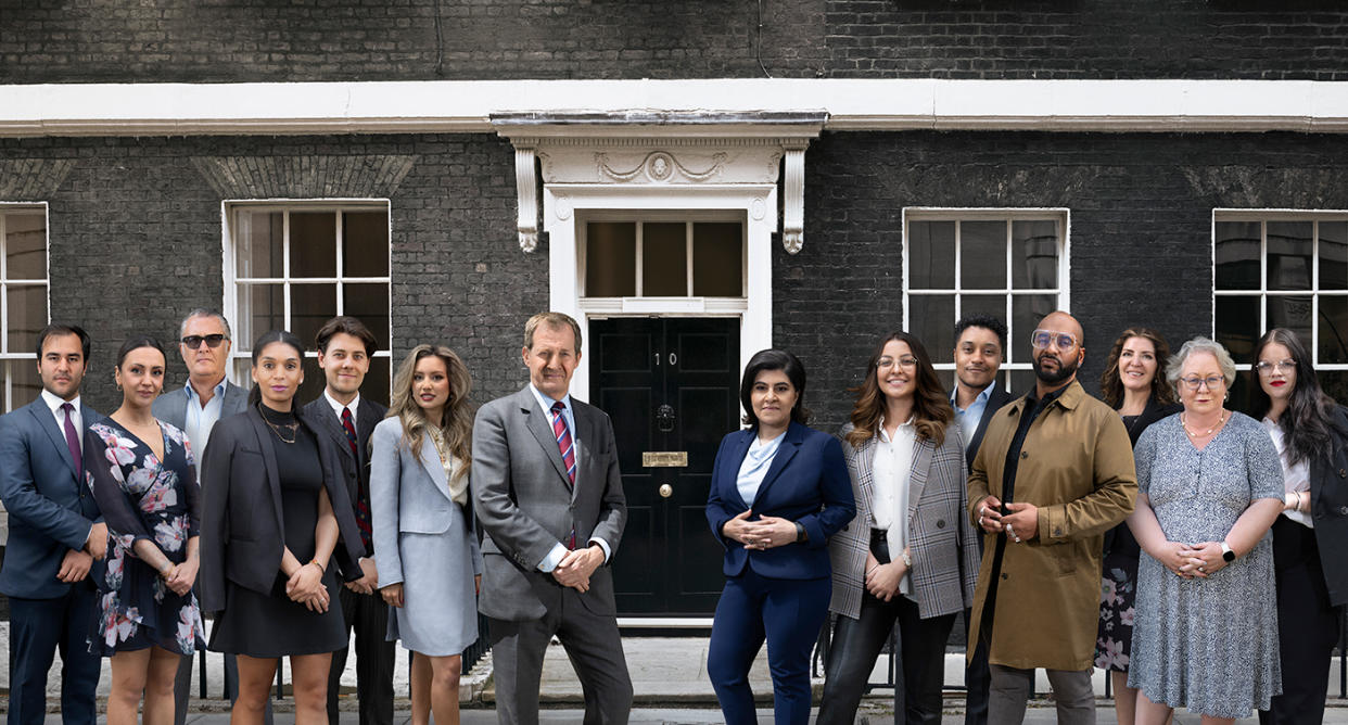 The cast of Make Me Prime Minister. (Channel 4)