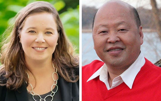 Rep. Sara Rodriguez, D-Brookfield, and Peng Her of Madison are Democrats running for Wisconsin lieutenant governor.