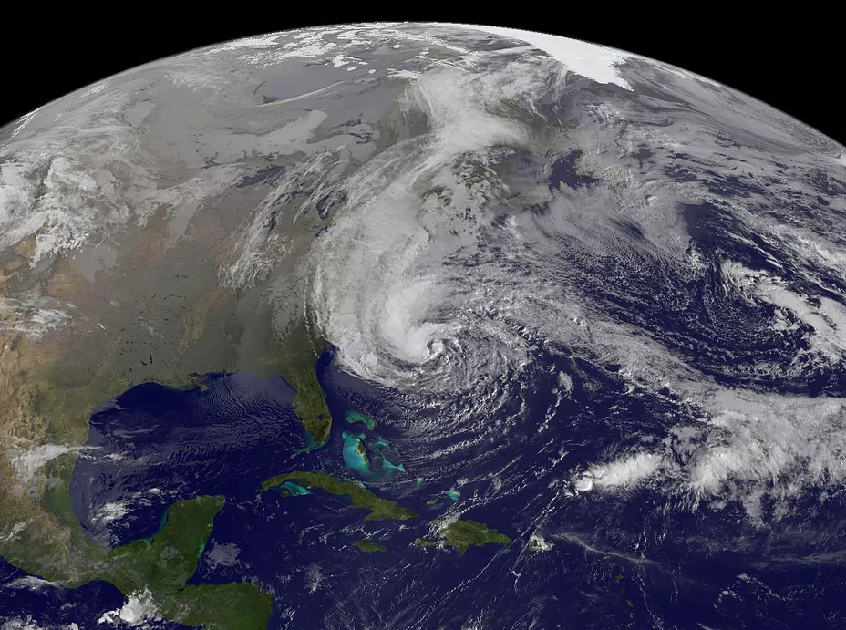 (NOAA) sandy satellite