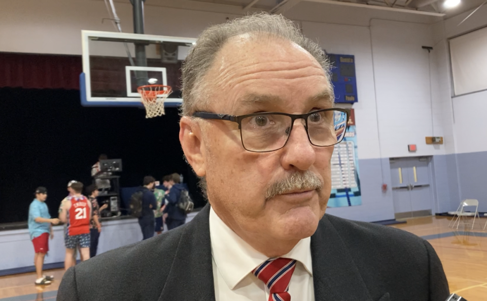 Holy Ghost Prep coach Tony Chapman discusses Friday's District One Class 5A playoff win over Upper Moreland, which was No. 927 of his 45-year career.