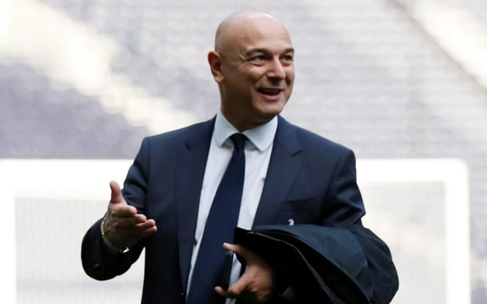 The Tottenham chairman Daniel Levy is holding out for a £375m deal to secure the naming rights for the Tottenham Hotspur Stadium - REUTERS