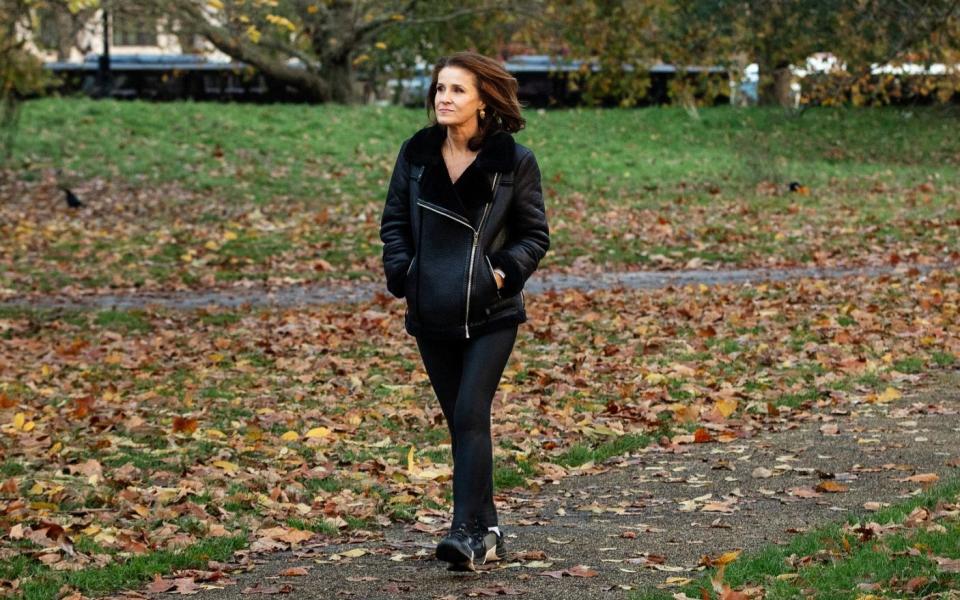 Now Alison walks between 15 and 20,000 steps a day
