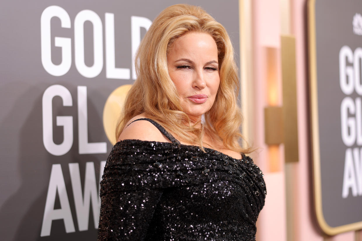 Jennifer Coolidge at the Golden Globes