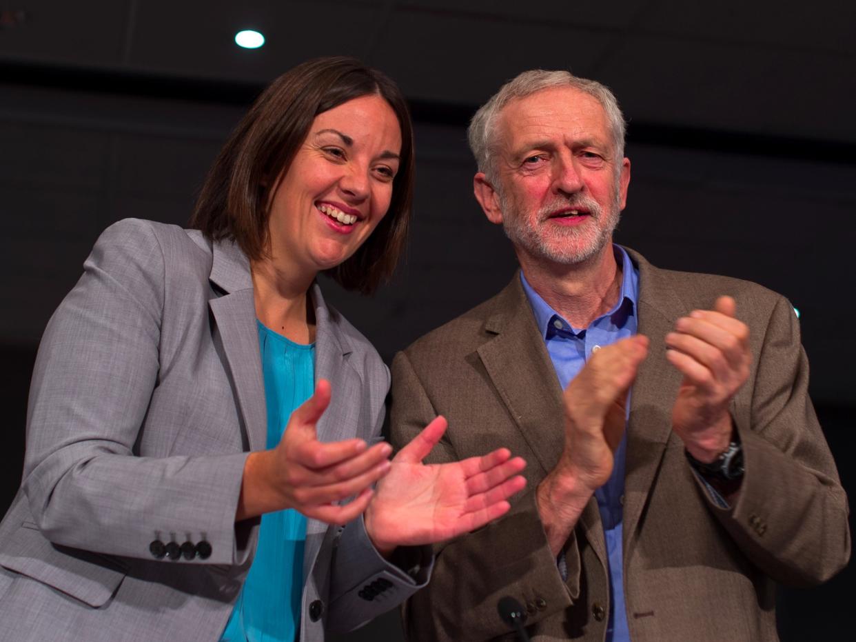 Corbyn and Dugdale