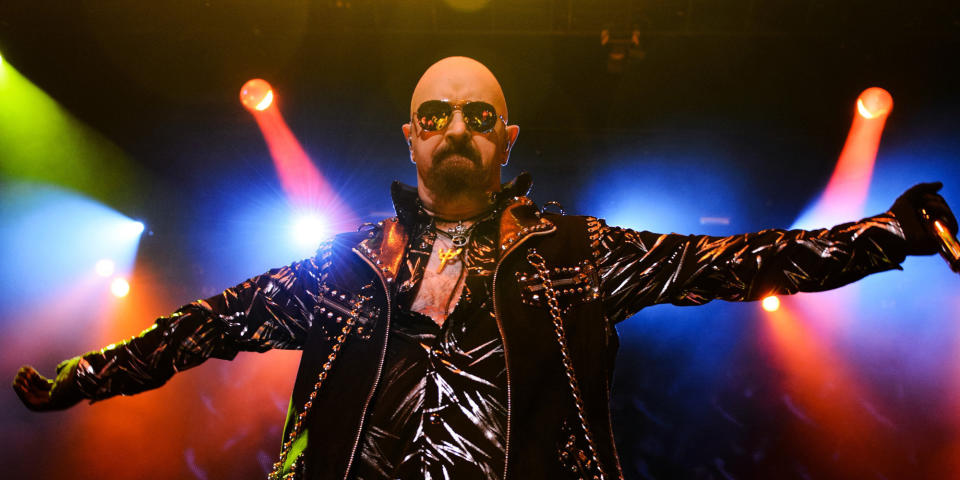 Judas Priest lead singer Robert Halford&nbsp;finally came out as gay in 1998. <a href="https://www.youtube.com/watch?v=oo_sTzE6Tck" target="_blank">Halford</a> told MTV there have been gay innuendos throughout his songs. <br /><br />According to the book, "The 100 Greatest Bands of All Time: A Guide to the Legends Who Rocked the World," the song&nbsp;"Raw Deal" is&nbsp;"explicitly about visiting a gay biker bar" in New York.