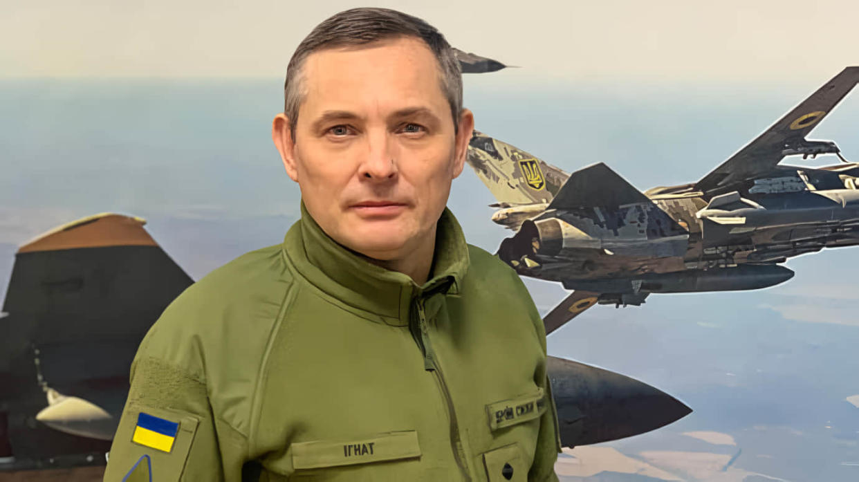 Yurii Ihnat. Photo: Ukraine's Air Force
