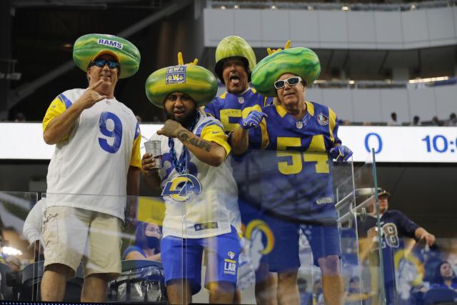 An empty SoFi Stadium hosts first LA Rams game, and a resurgent