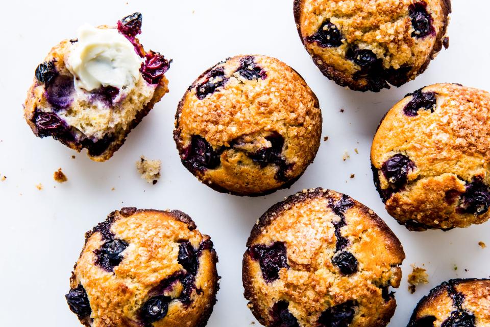 BA's Best Blueberry Muffins