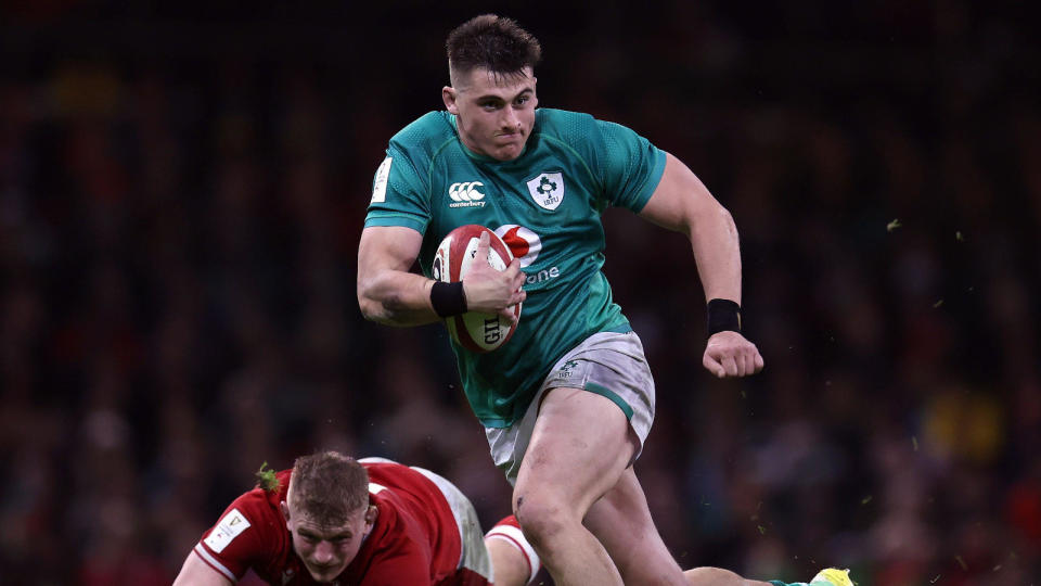 hooker Dan Sheehan for Ireland Brian O'Driscoll Credit: Alamy