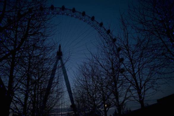 A view of the London Eye in London March 6, 2012.