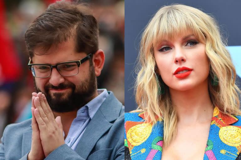 Gabriel Boric dijo que le gustan las canciones de Taylor Swift