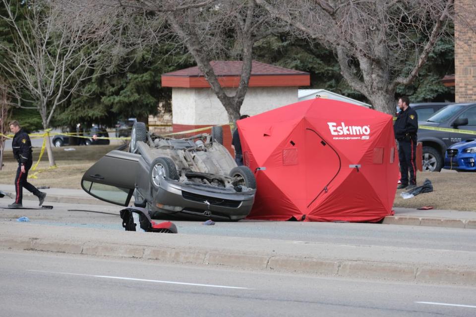 Saskatoon Police Service said it is investigating a collision that happened early on Sunday morning on Taylor Street East.