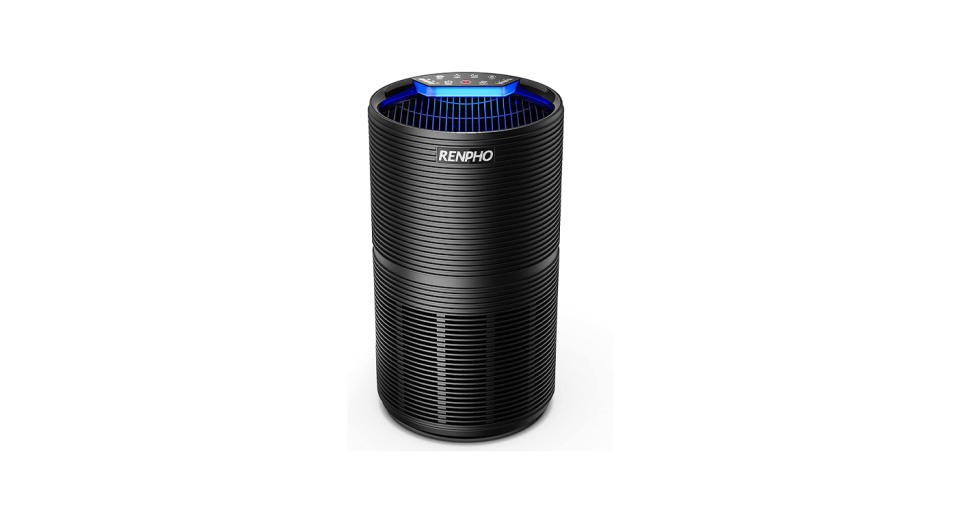 With an almost five-star rating on Amazon, this air purifier eliminates bacteria, odour and dust particles with ease