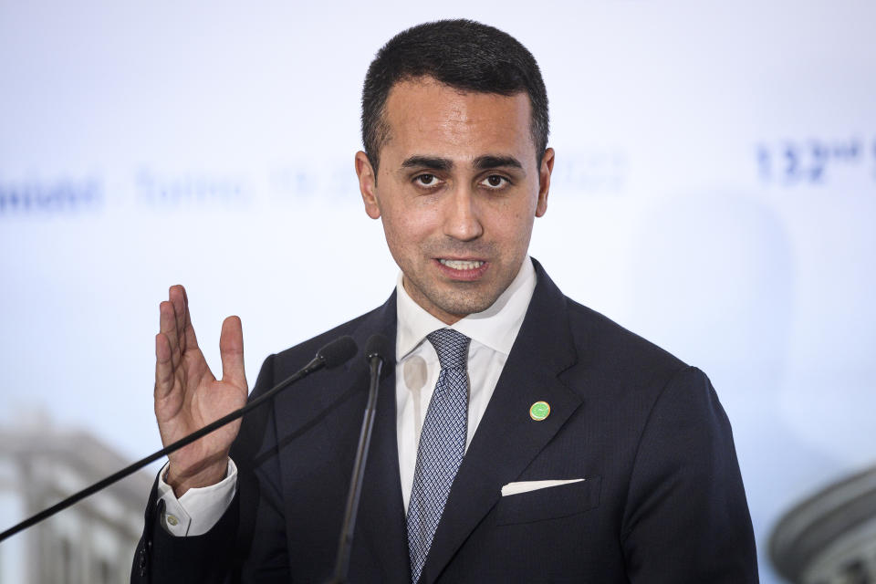 Italiens Außenminister Luigi Di Maio (Bild: Nicolò Campo/LightRocket via Getty Images)