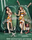 <p>For <i>W</i>‘s 10th anniversary art issue, Kendall Jenner and Gigi Hadid appeared on the cover with no knees. No one was sure if this was intentional as the shoot was meant to turn the young supermodels into human-animal hybrids. Either way, those legs are certainly joint free. <i>[Photo: Instagram/wmag]</i> </p>