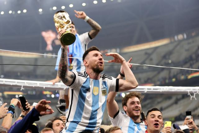 Diego is smiling now' - Pele hails Lionel Messi for emulating idol