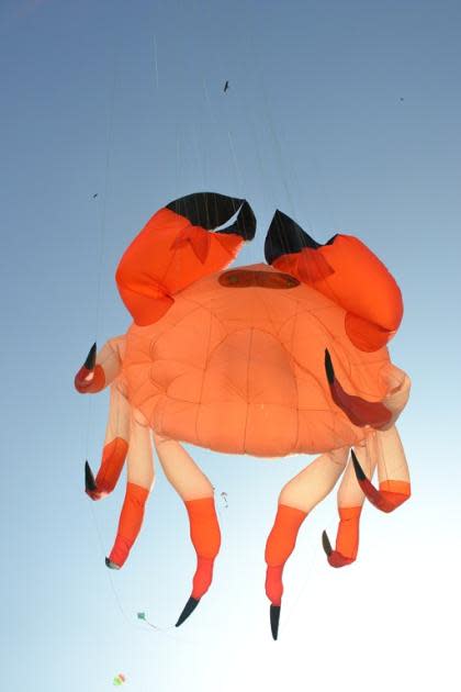 Airborne crab