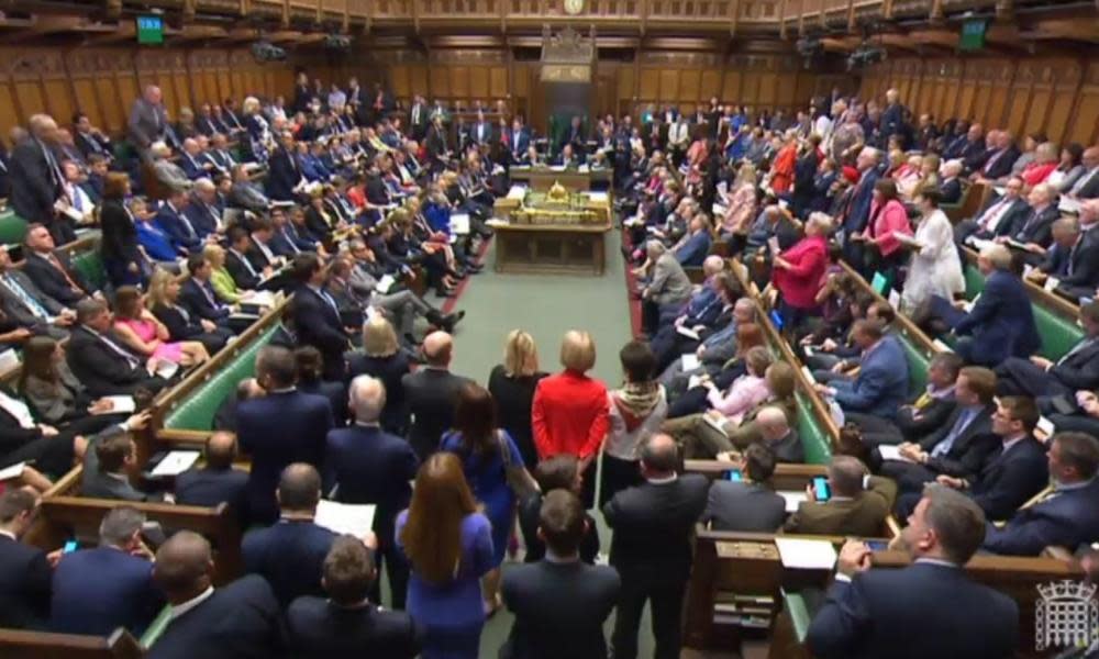 MPs in the House of Commons