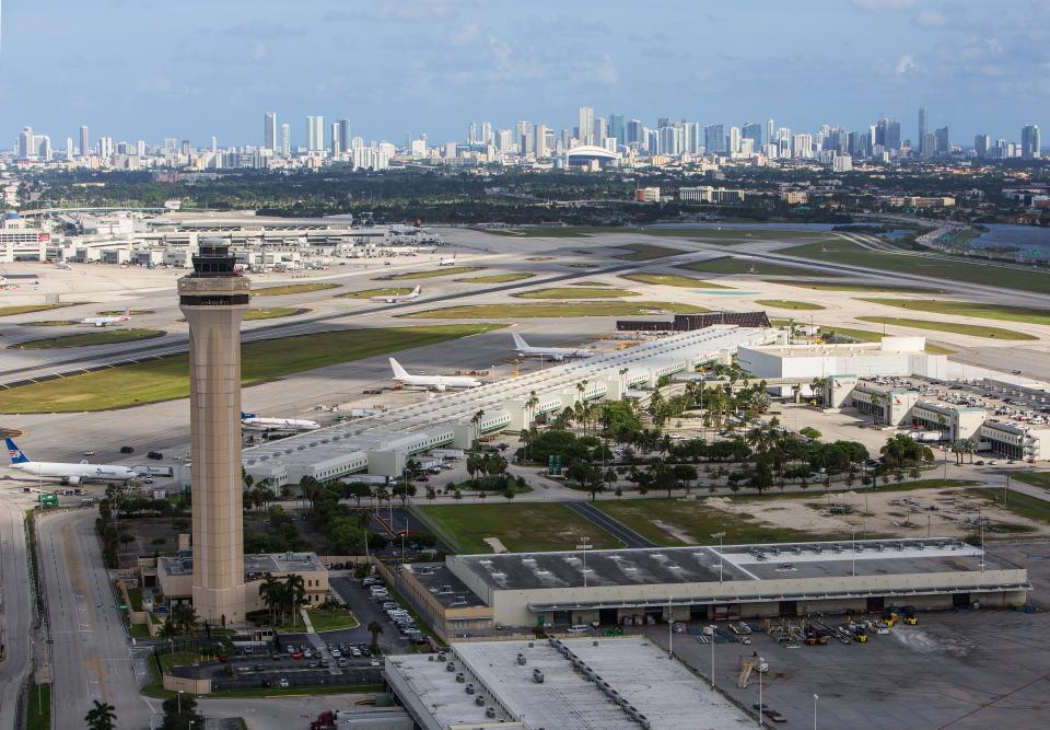 Miami International Airport.