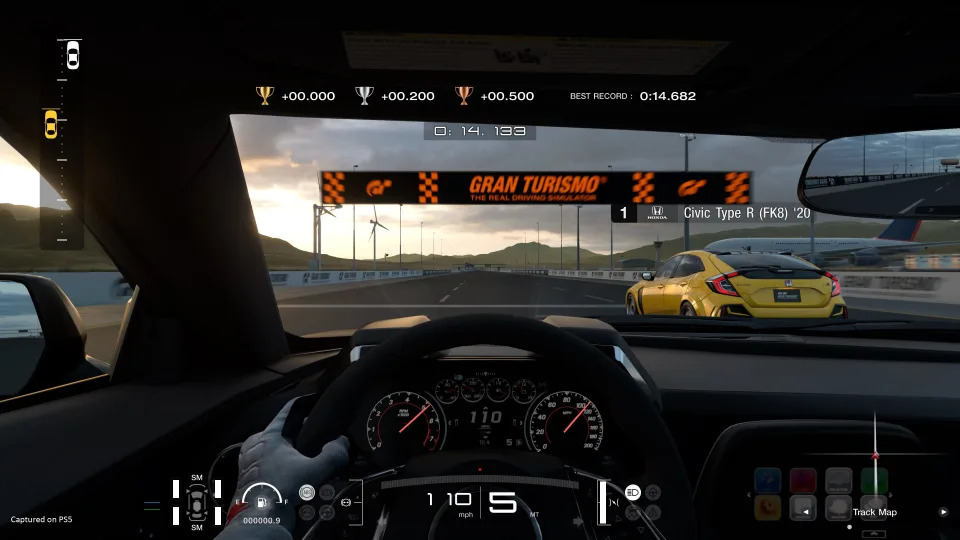 A scene from the video game 'Gran Turismo 7.'