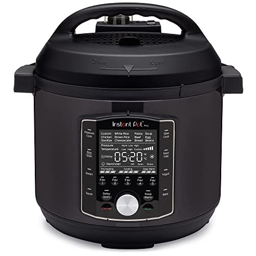 Instant Pot Pro 10-in-1 Pressure Cooker, Slow Cooker, Rice/Grain Cooker, Steamer, Sauté, Sous V…