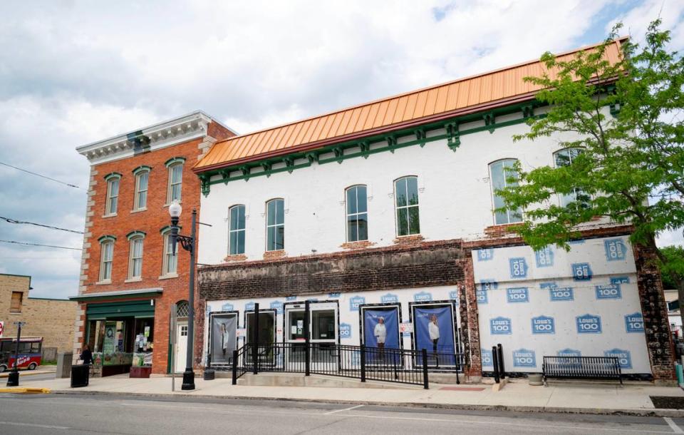 The Moshannon Valley Heritage Center at 22 N. Front St. and The Caring Healthcare Network at 20 N. Front St. in Philipsburg on May 22, 2024.