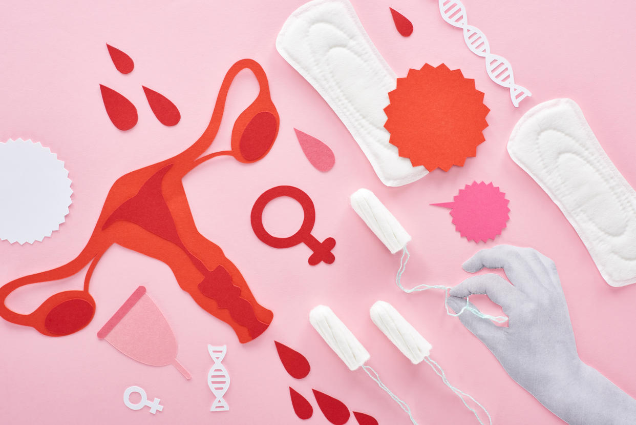 Pantone partnered with a menstruation hygine company to create a shade of red to bring awareness to period stigma that is persistent around the world. (Photo: Getty Creative)