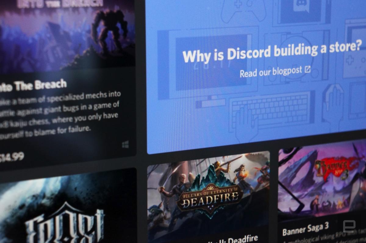 The Discord game store is now open