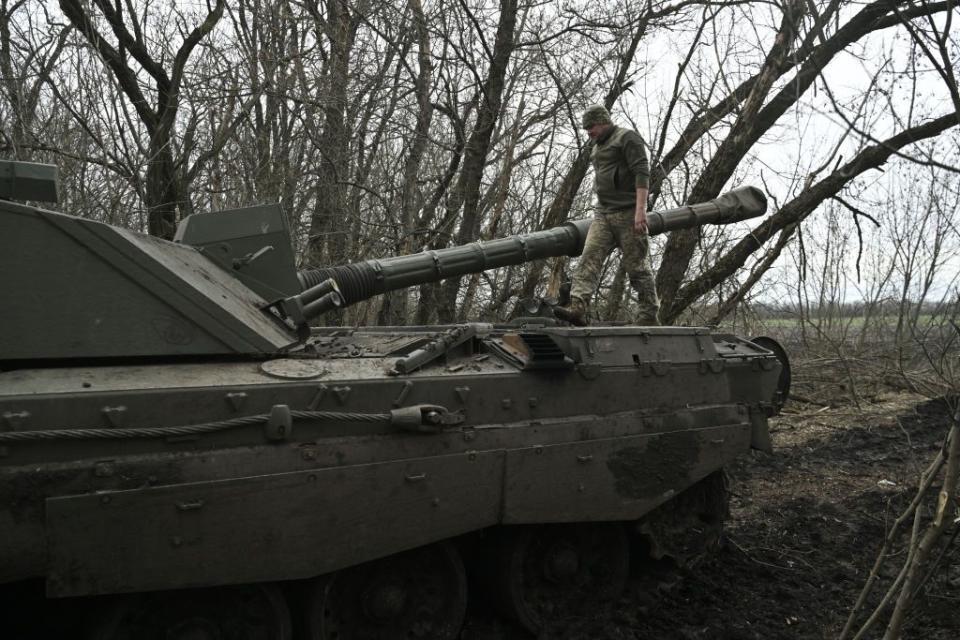 ukraine russia conflict war challenger 2 tank