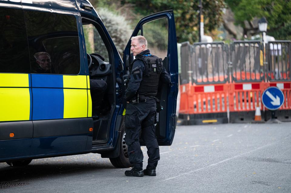 Officers had been searching the Chiswick on Saturday morning after confirmed sightings in the area overnight. (PA)